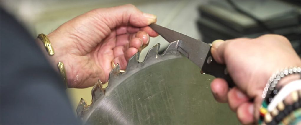 How To Sharpen A Circular Saw Blade By Hand Tools Terra